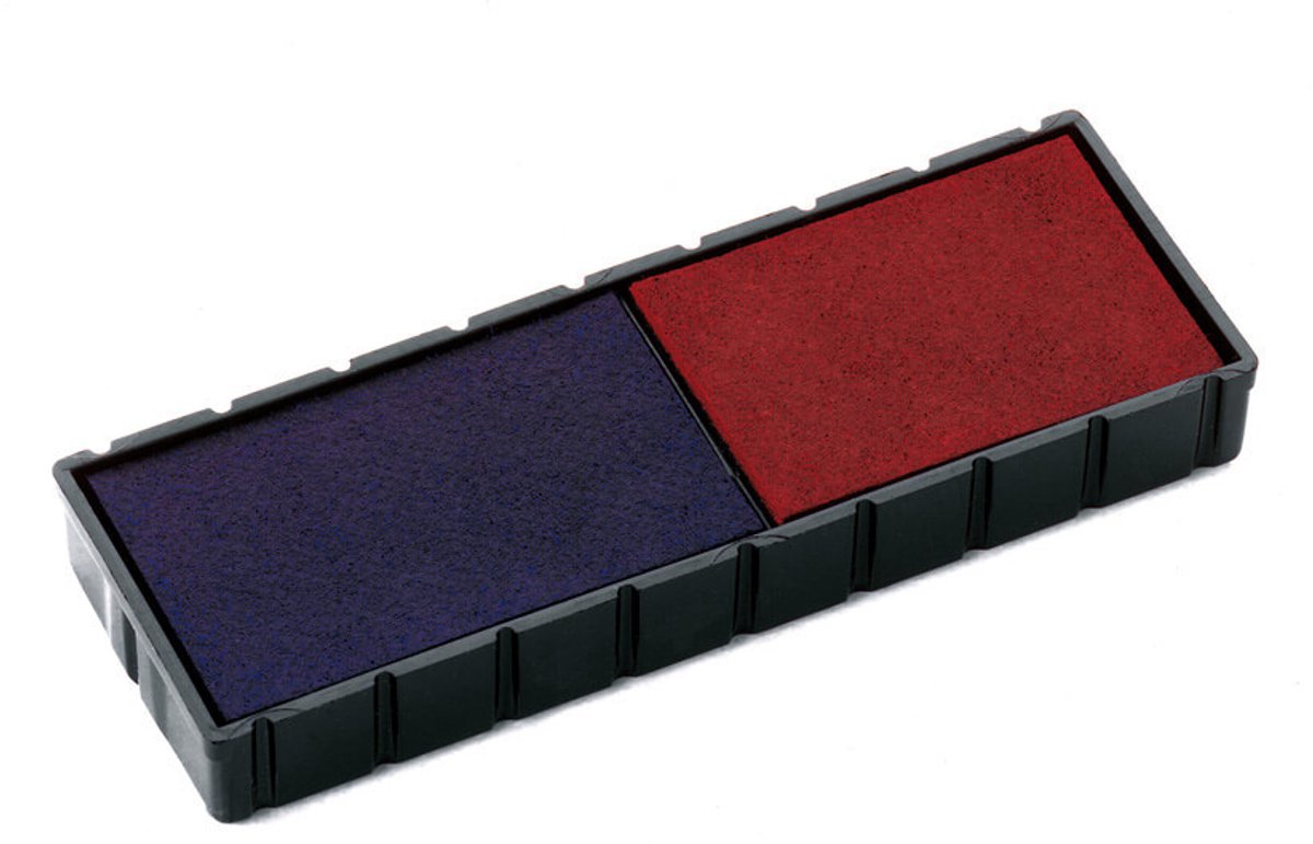 Stempelkussen Colop E/12/2 blauw en rood | 5 stuks